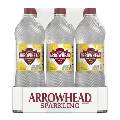 Arrowhead Sparkling Lemon Lime Product detail 1L 12pk right view